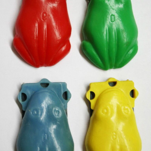 Vintage frog toy with sound new