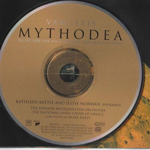 Vangelis Mythodea CD used, electronic music