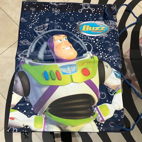 Buzz Lightyear Toy Story 2 swim bag new, purple 43x32cm