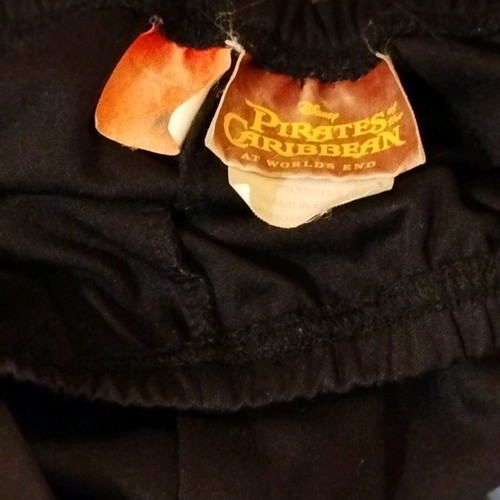 Pirate costume used, Disney, for ages 6+