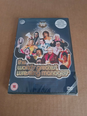 WWE The world's greatest wrestling managers DVD σφραγισμένο