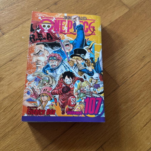One Piece manga book vol. 107 like new, English
