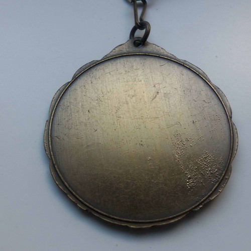 Commemorative participation medal in sports used, diameter 6 cm