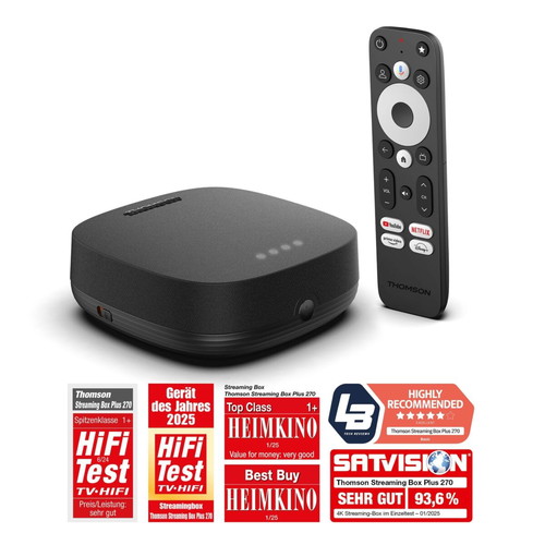 Thomson Box 4K Android Google TV new with 3-year warranty
