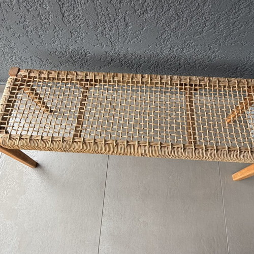 Rattan chair set with bench new
