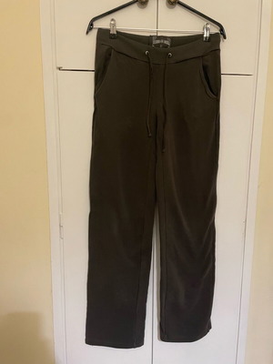 Comfortable daily tracksuit pants used, anthracite color