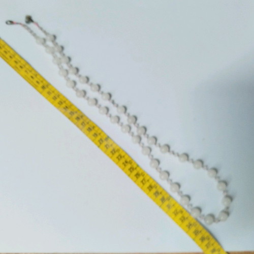 Rose quartz necklace new, length 71cm