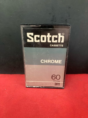 Scotch Chrome 60 chrome cassette used