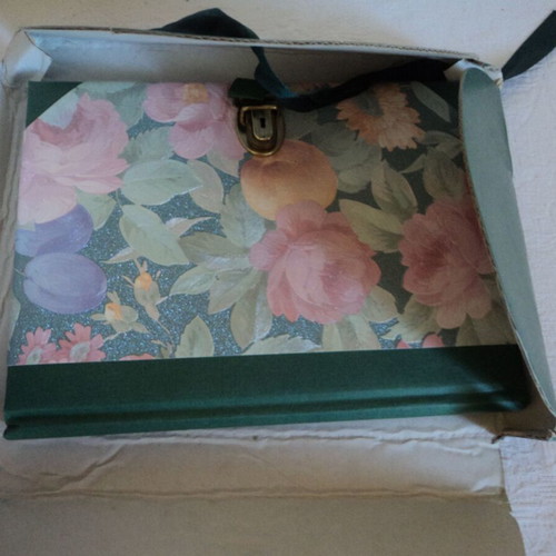 Letter Writing Set used, 10 envelopes and 10 sheets with unused teenage diary