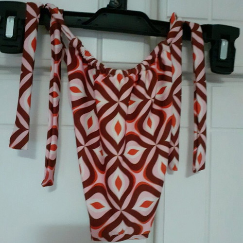 Blu4u bikini like new, red and pink