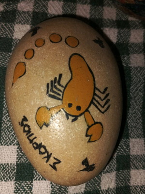 Painted stone new