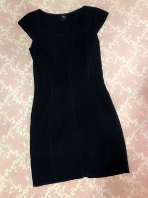 Character dress black like new, size M 38 10