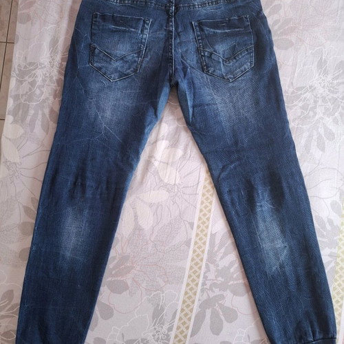 Blue winter jeans Adoro like new, size L/46