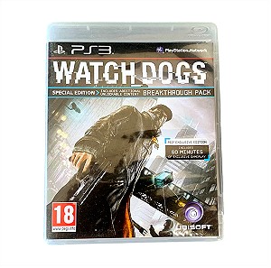 Watch Dogs Special Edition - PS3 - (Used - Complete) | Κωδ.: 41