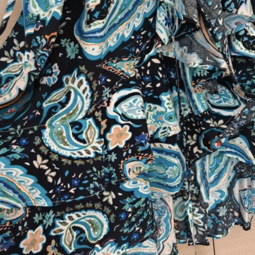 Dress SheX summer wrap dress made in Greece like new, colorful