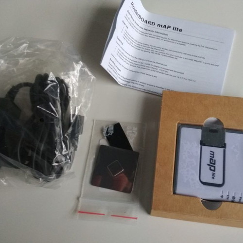 Mikrotik MAP lite Micro AP New, mUSB, PoE, Wi-Fi N 300Mbps