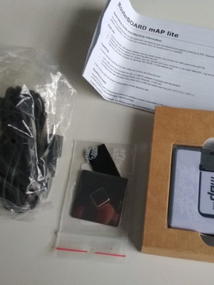 Mikrotik MAP lite микро AP нов, mUSB, PoE, Wi-Fi N 300Mbps