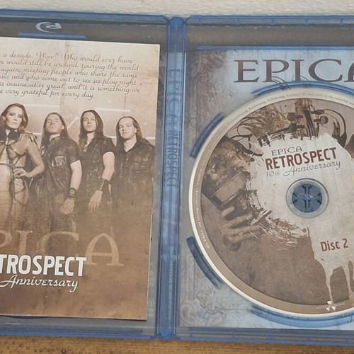 Epica Retrospect 10th Anniversary 2-Disc Blu-ray