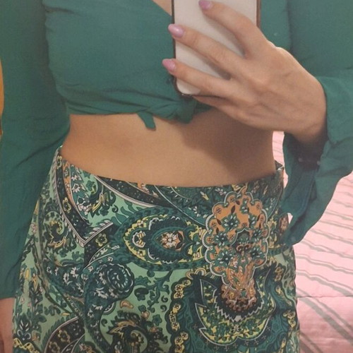 Skort green Shein like new
