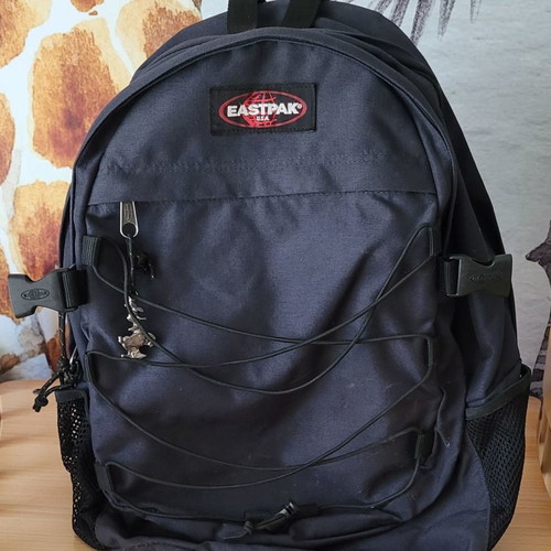 Eastpak backpack used navy blue