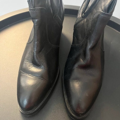 Tommy Hilfiger black cowboy boots like new, size 36