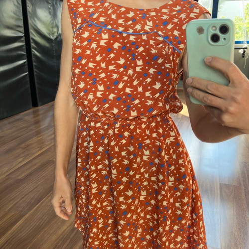 Dress colorful, like new, size S