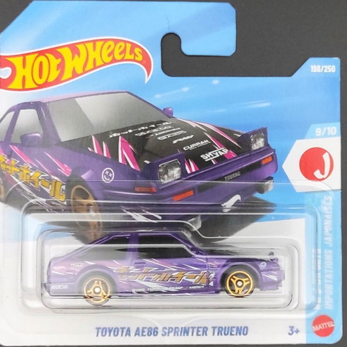 Hot Wheels Toyota AE86 Sprinter Trueno new