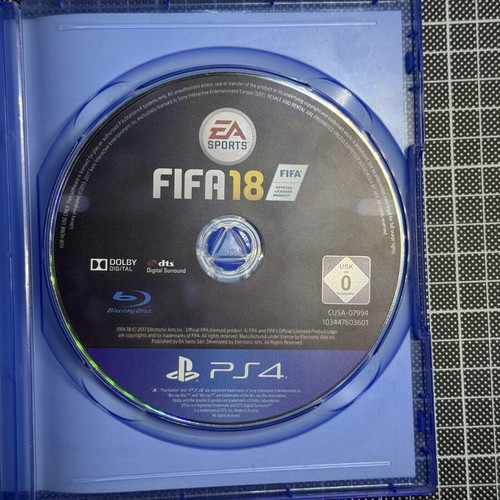 FIFA 18 PS4 new sports game