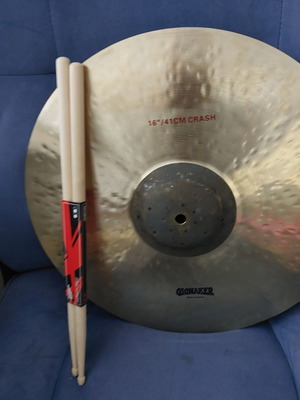 GigmaKer 16" Turkey Crash πιατίνι με raw καμπάνα και δώρο 20" ride