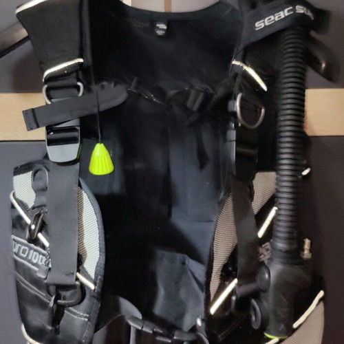Seac Pro 1000 BCD diving jacket used