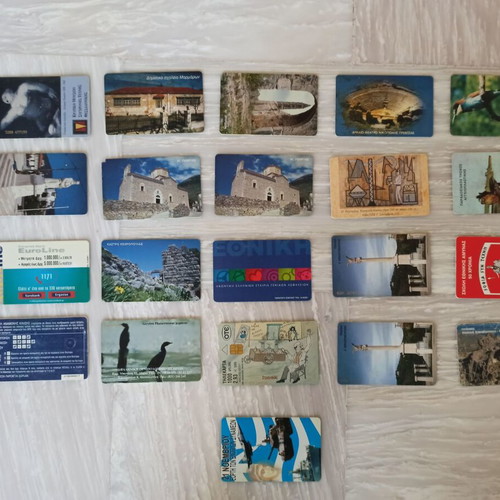 Collection of 46 phone cards like new
