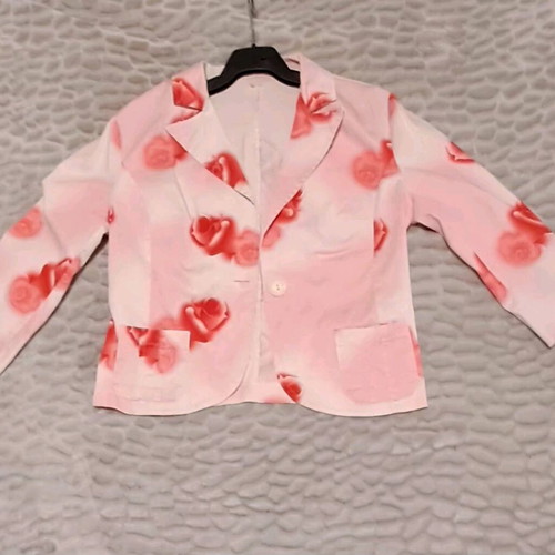 Summer jacket used with flowers, size S