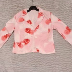 Summer jacket used with flowers, size S