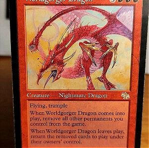 Worldgorger Dragon. Judgment. Magic the Gathering
