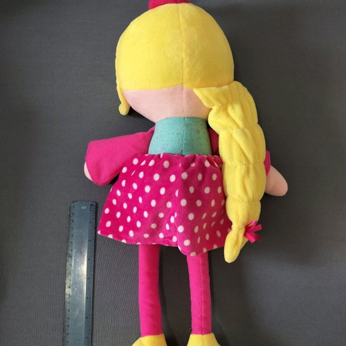Princess doll used, large plush about 50 cm