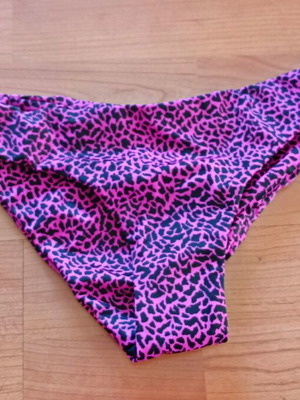 Bikini Bottom new, black and pink