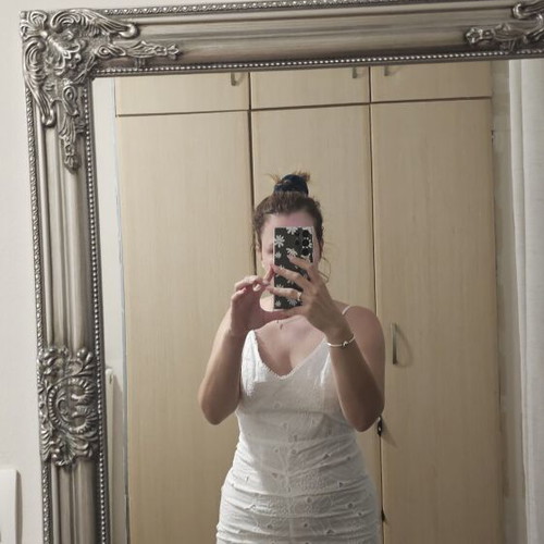 BSB dress new, white, size large