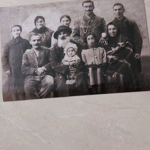 Family portrait from early 20th century like new