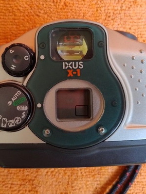 Canon IXUS X-1 analog underwater compact camera used, APS film