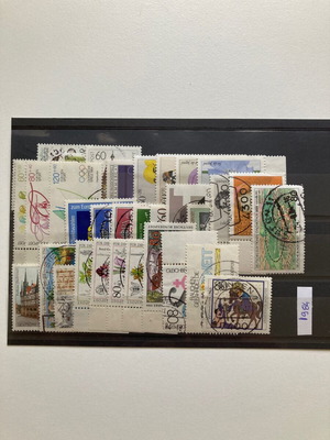 Germany used complete stamp series 1984