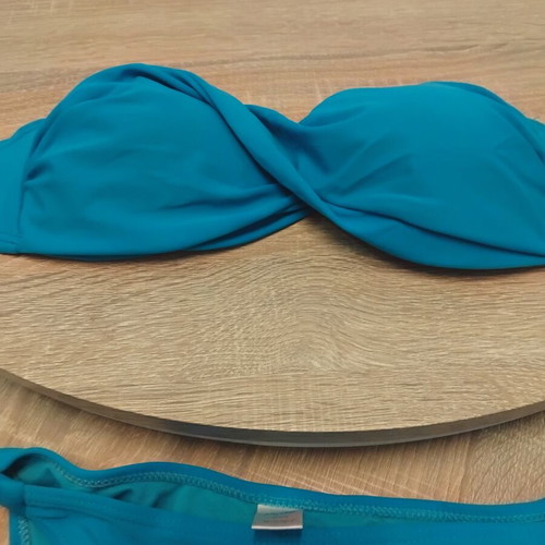 Acne Studios strapless swimsuit like new, blue, size M