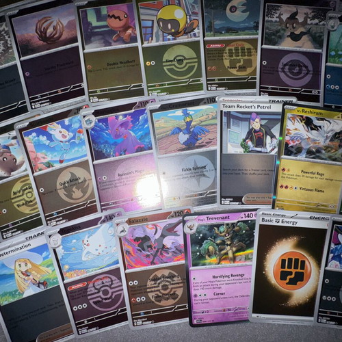 Pokemon foil cards new, set of 52