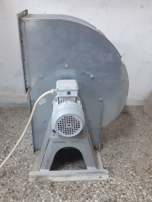 Centrifugal Snail Fan 750W used, three-phase, 1380rpm
