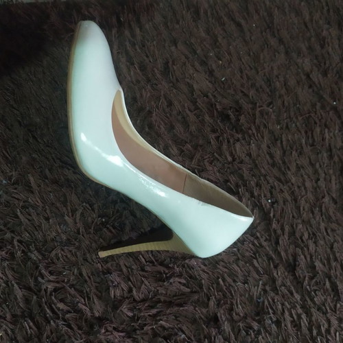 Leather pumps used, beige, size 37, Italian