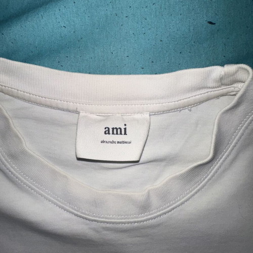 Ami T-shirt like new, size small, white, baggy fit