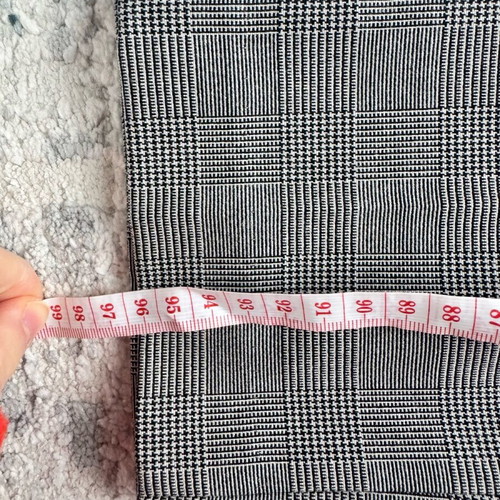 Men's checked suit pants H&M like new, black and grey