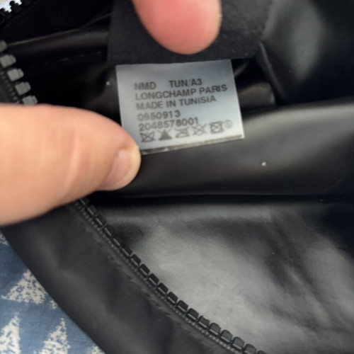 Longchamp Le Pliage Energy pouch black like new