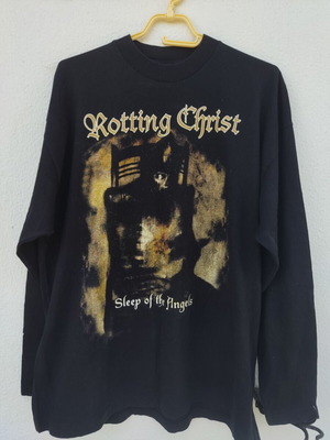 Rotting Christ rare vintage 1999 Sleep of the Angels shirt XL like new