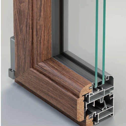 Aluminum window frames new, exhibition models