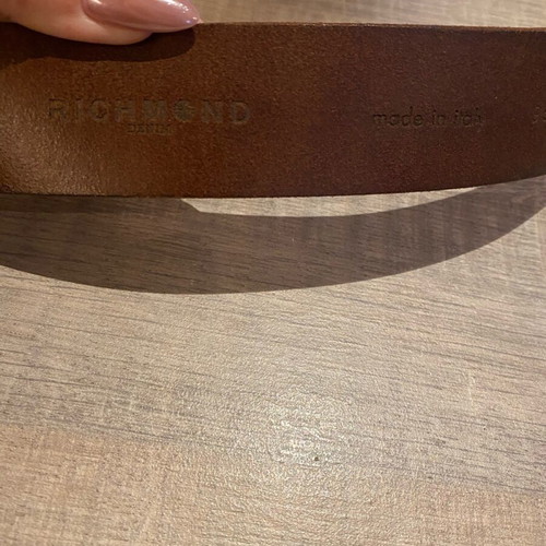 Richmond vintage belt used brown no 95 men's